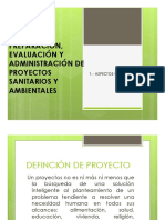 Preparación y Evaluación de Proyectos Tema 1