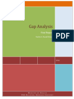 Healthcare Gap Analysis Report Example
