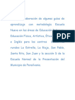 Propuesta Pedagógica Dlel Ciclo. GUIAS 2008