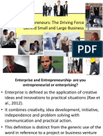 2018 May 17 Lecture 1 Introduction To Enterprise and Entrepreneurship PDF