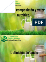 leche composicion y valor nutritivo