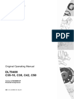 DLT0408 C35-10, C38, C42, C50: Original Operating Manual