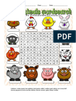 Worksheet nº 2 - Farm animals word search puzzle - Year 4.doc