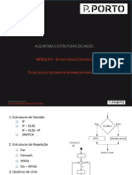 AED-Modulo 2.2 Estruturas de Controlo