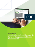 Instructivo Llenado y Envío Formato 608 PDF