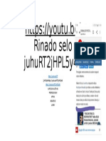 Rinado Selo Juhurt2Jhpl5Y48: 2Jhpl5Y48Https://Youtu - Be/Rt2Jhpl5Y48