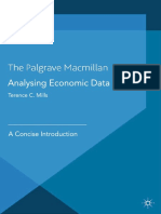 (Palgrave Texts in Econometrics) Terence C. Mills (Auth.) - Analysing Economic Data - A Concise Introduction (2014, Palgrave Macmillan UK) PDF