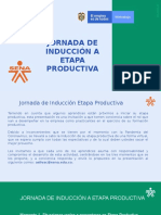 Presentación Jornada de Inducción Etapa Productiva