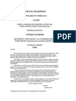 Csőke Sándor - A Perui Aymará És Kecsua Nyelvek Ural-Altaji Rokonsága PDF