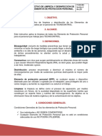 It-Hse-002 - Limpieza y Desinfeccion de Epp PDF