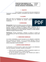 It-Hse-005 Instructivo para Ingreso A Las Instalaciones Tanto para Empleados, Contratistas, Visitantes y Proveedores PDF