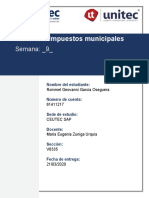 Tarea 9.1 Impuestos Municipales