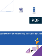 Manual Formativo en Prevención y Resolución de Conflictos
