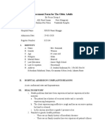 FG 6 - Assessment Form For The Older Adults