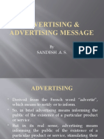 Advertising & Advertising Message