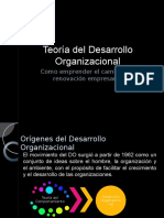 Teoría Del Desarrollo Organizacional