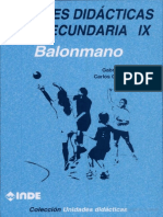 Daza González - Unidades Didácticas Balonmano PDF