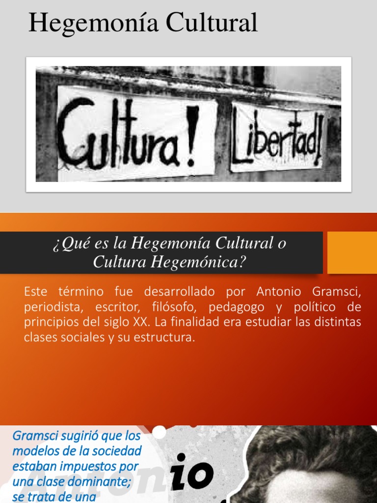 Hegemonía Cultural según Gramsci | PDF | Historia