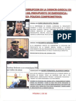 Escándalo en La Policía Peruana
