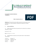 Taller Quimica #3