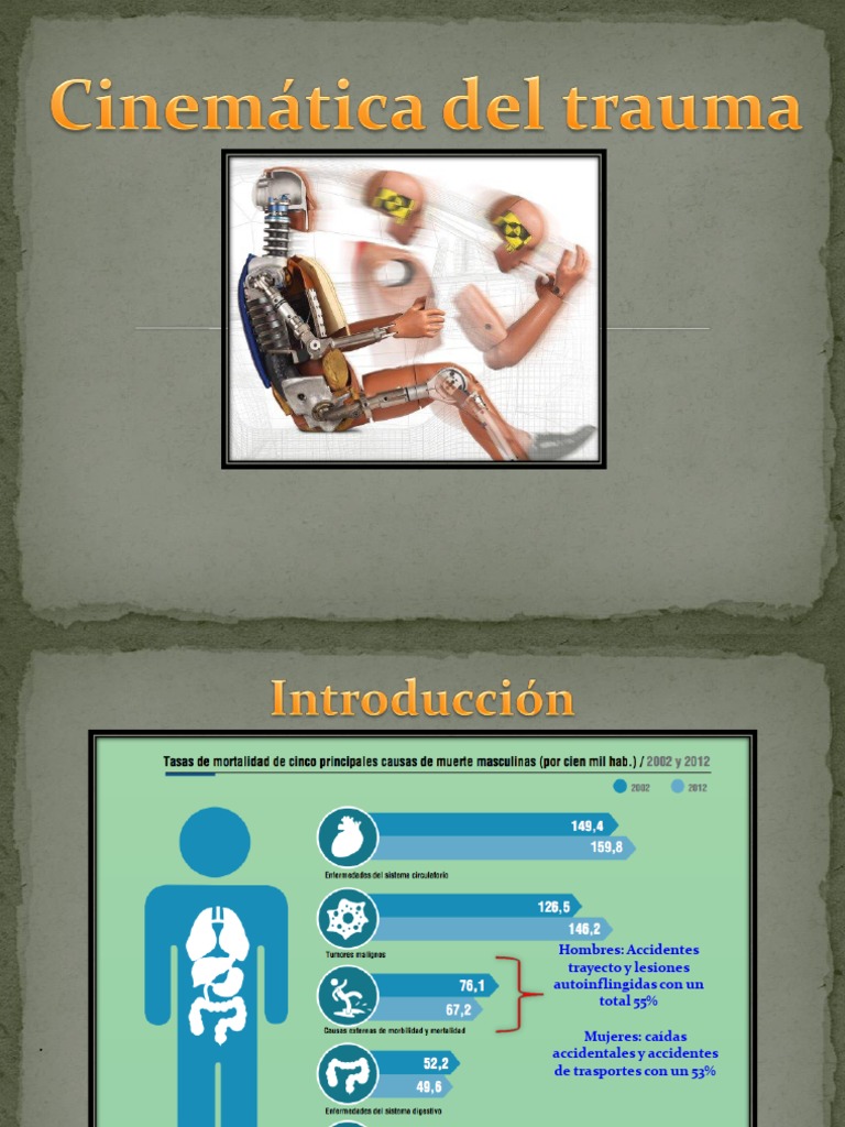 Cinemática Del Trauma PDF | PDF | Lesión | Airbag