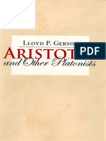 Lloyd P. Gerson - Aristotle and Other Platonists-Cornell University Press (2017)