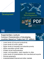 Supplement: Comparative Economic Development