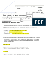 II Parcial Quimica Domingo