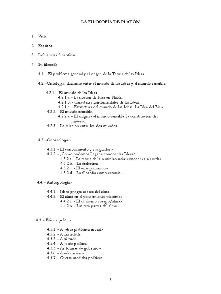 Platon PDF | PDF
