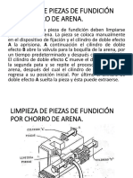 Limpieza de Piezas de Fundición Por Chorro de