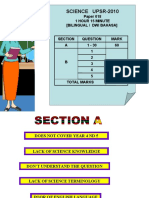 Science Upsr-2010: Paper 018 1 Hour 15 Minute (Bilingual / Dwi Bahasa)