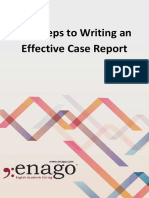 Ten Steps To Writing An: Effective Case Report