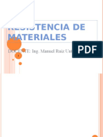 Resistencia de Materiales: DOCENTE: Ing. Manuel Ruiz Untiveros