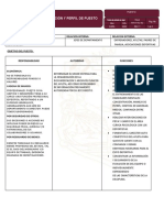 Formato de Descripcion y Perfil de Puestos