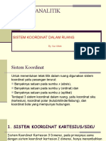 Sistem Koordinat Dalam Ruang