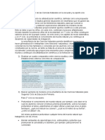 El Área de Cs Naturales y La Alfabetización Científica