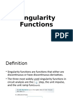 Singularity Functions