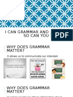 I Can Grammar and So Can You: Dr. Jacqueline Kennedy Myrtle Beach Middle School