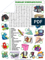In The Office Esl Vocabulary Wordsearch Puzzle Worksheet PDF