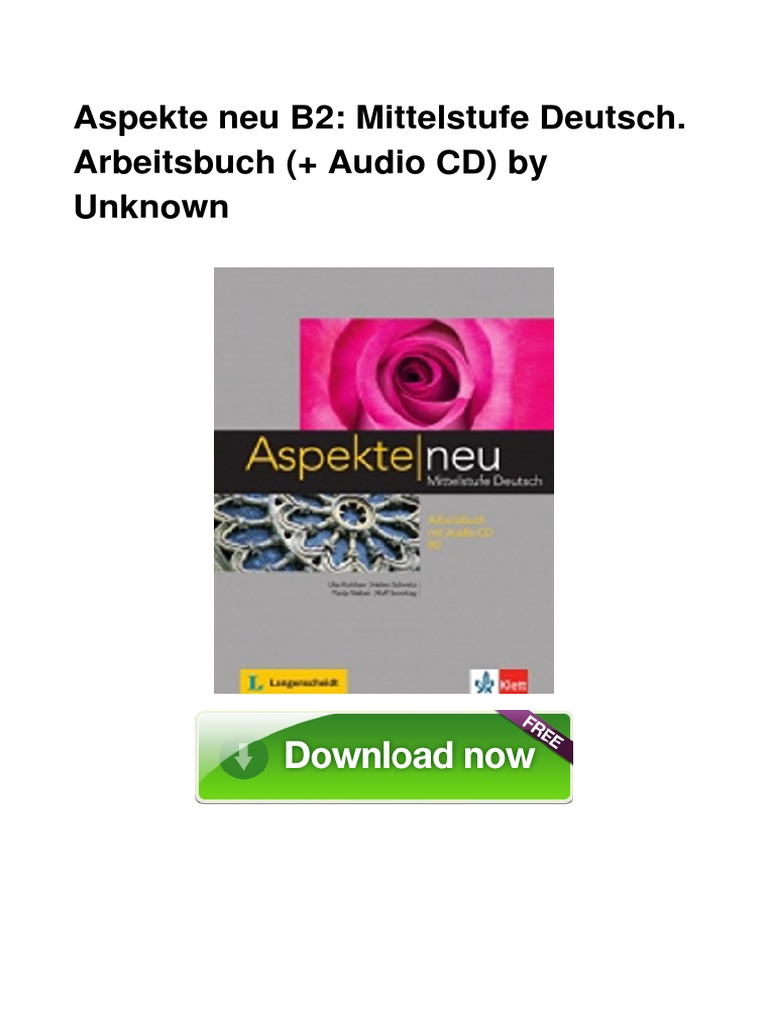 Aspekte mittelstufe deutsch b2 pdf printer free