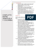 Conflicto Entre Venezuela y Colombia