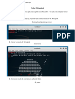 Taller Metasploit - Metasploitable