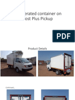 Refrigerated Container On Dost Plus Pickup PDF