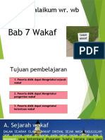 Materi PAI X SMA - Wakaf