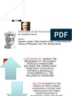 Post-Aristotelian Philosophers