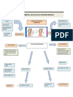 Mapa Mental de Fistulas Arteriovenosas