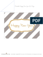 New Year Sign PDF