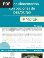 Guia Alimentación Desayunos PDF