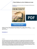 Cinematography Third Edition PDF