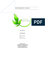 Contoh BUSINESS PLAN Mahasiswa PDF